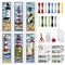 6 Set Bookmark Cross Stitch Kits Cross Stitch Bookmark Kit with Instructions Lighthouse Scenery Pattern Embroidery Kit for Beginners Bookmarks Making Kit for Gift